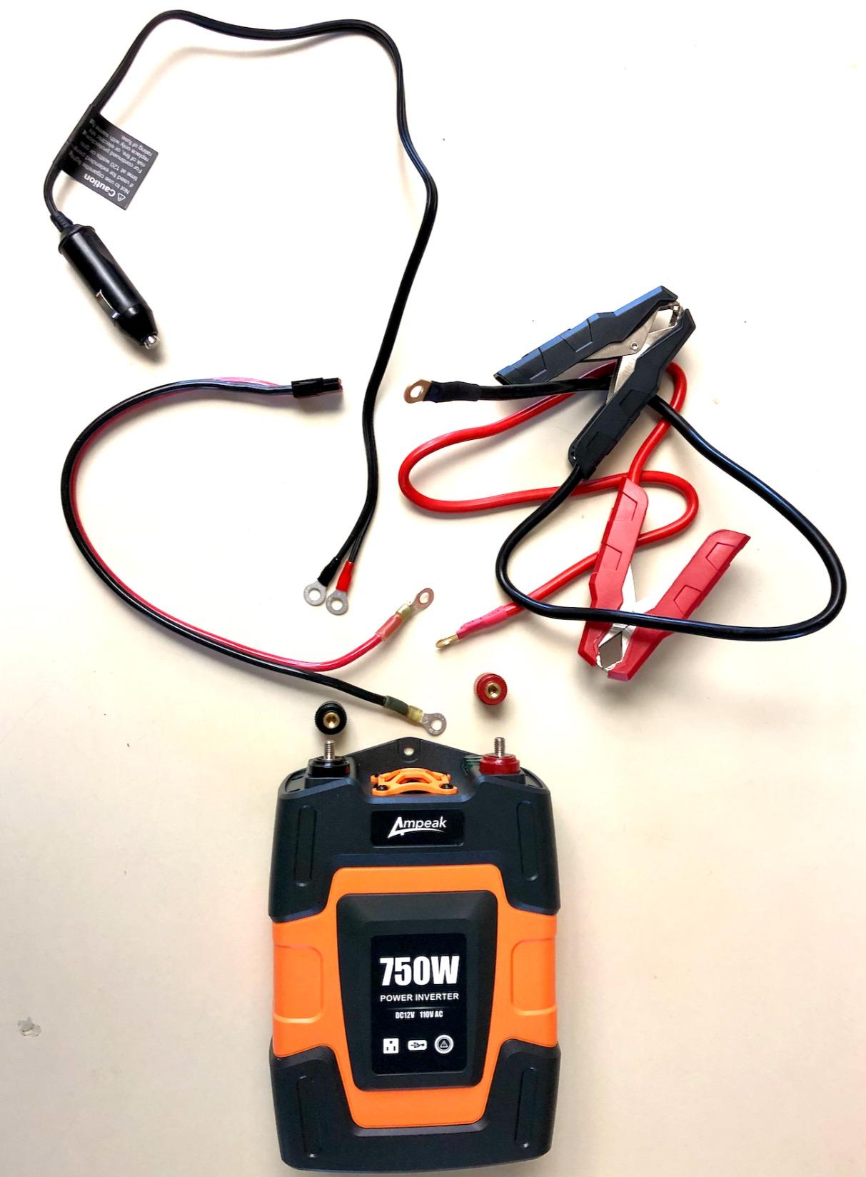 Ampeak 750W Power Inverter, 12V DC to 110V AC, 11 Protections customer photo 2