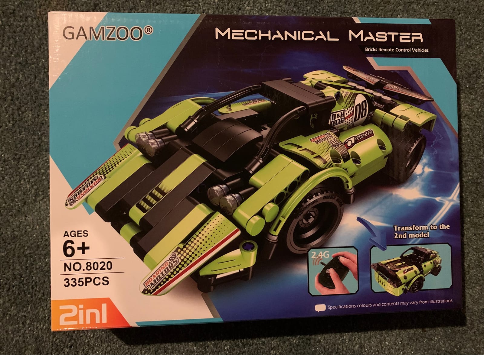 GAMZOO STEM Building Toys for Kids with 2-in-1 Remote Control Racer Snap Together Engineering Kits Early Learning Racecar Building Blocks - Best Gift for 6 7 8 9+Year Old Boys and Girls customer photo 2