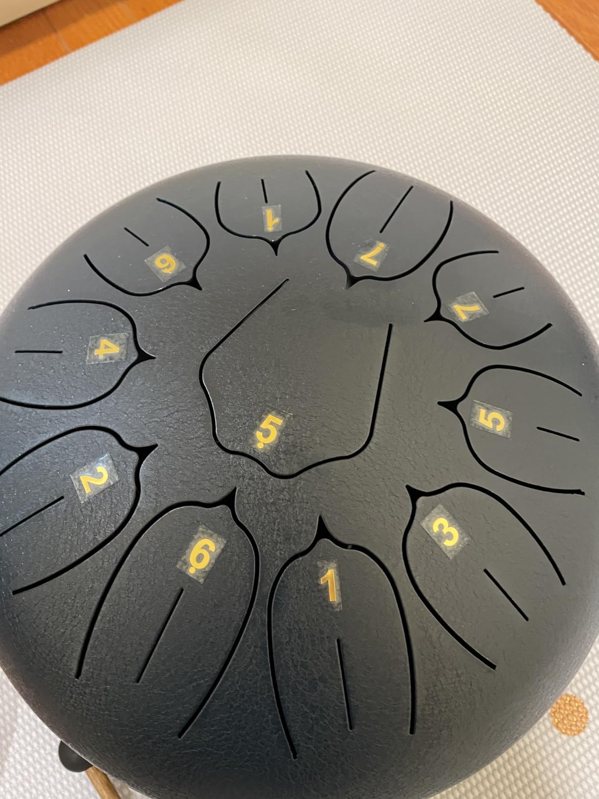Steel Tongue Drum - 12 Inch 11 Note Tongue Drum,Hand Pan Instruments customer photo 2
