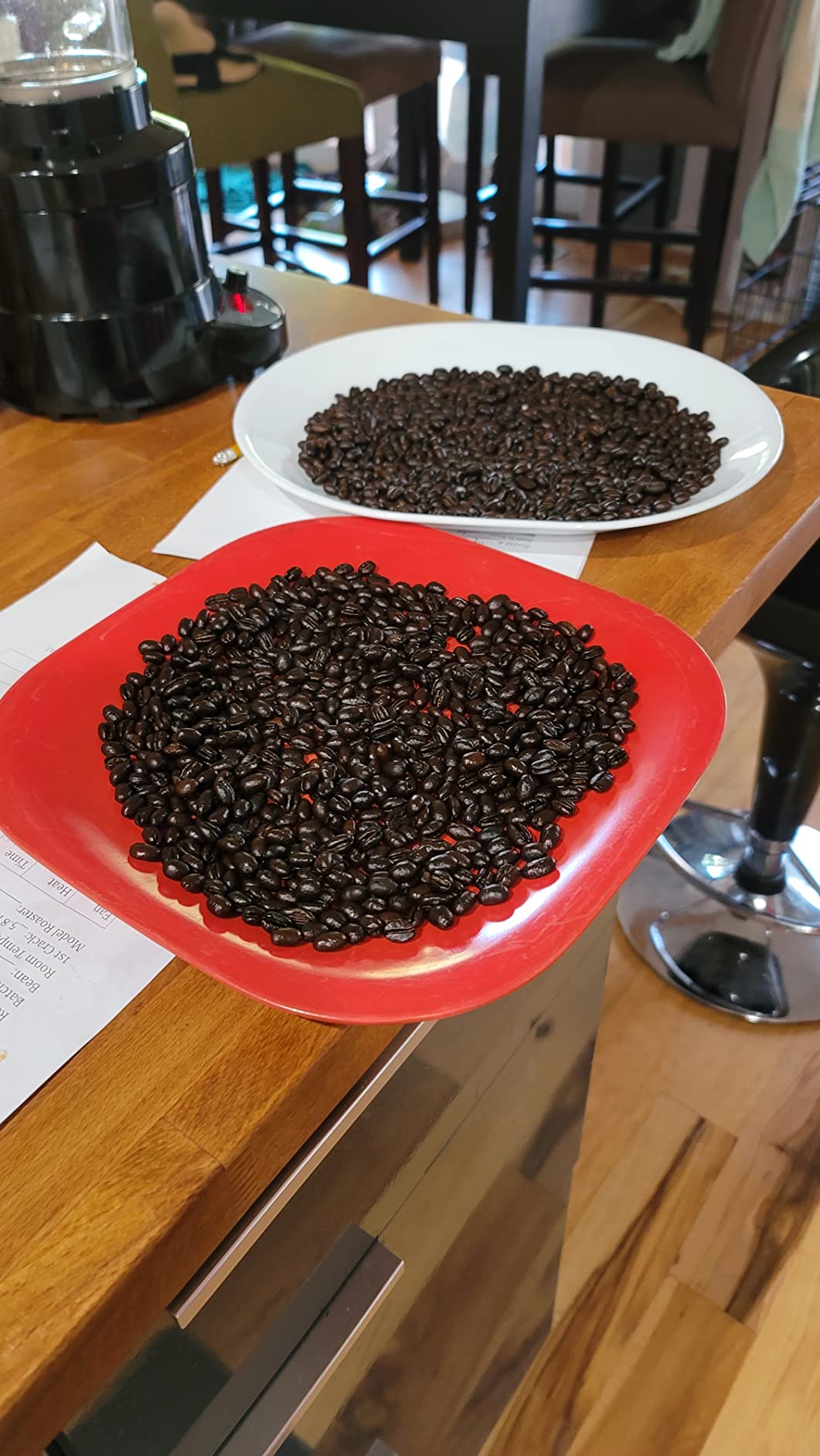 SR540 Automatic Coffee Bean Roaster | Roast Coffee At Home | Variable Heat Settings | Convection Fan Control | Digital Status Display | Speed Roasting System | The Freshest Roast On Earth customer photo 2
