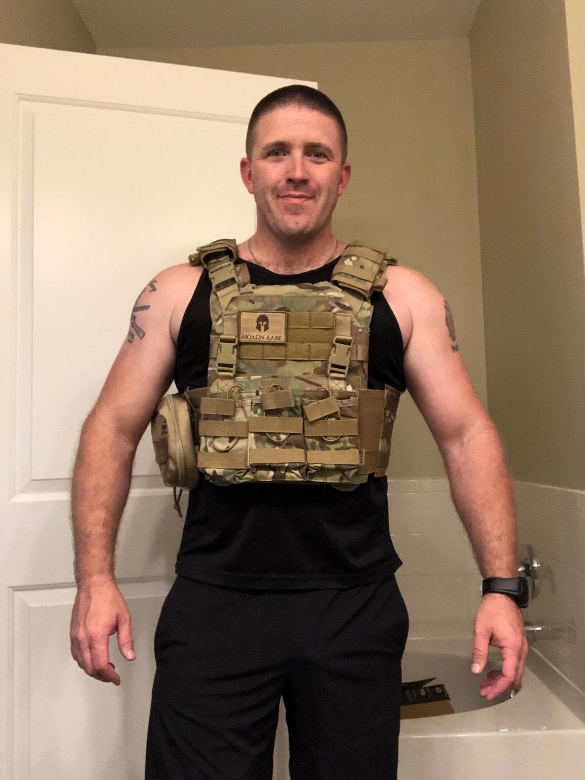 ONETIGRIS Griffin AFPC Modular Tactical Vest 500D Cordura Breathable customer photo 2