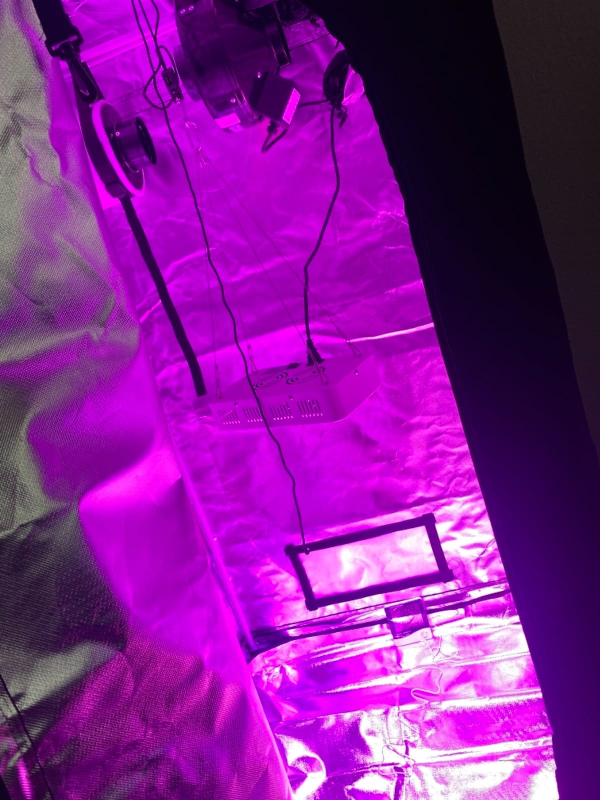 Grow Tent Complete Kit 300W LED Grow Light Full-Spectrum Indoor Hydroponics 32