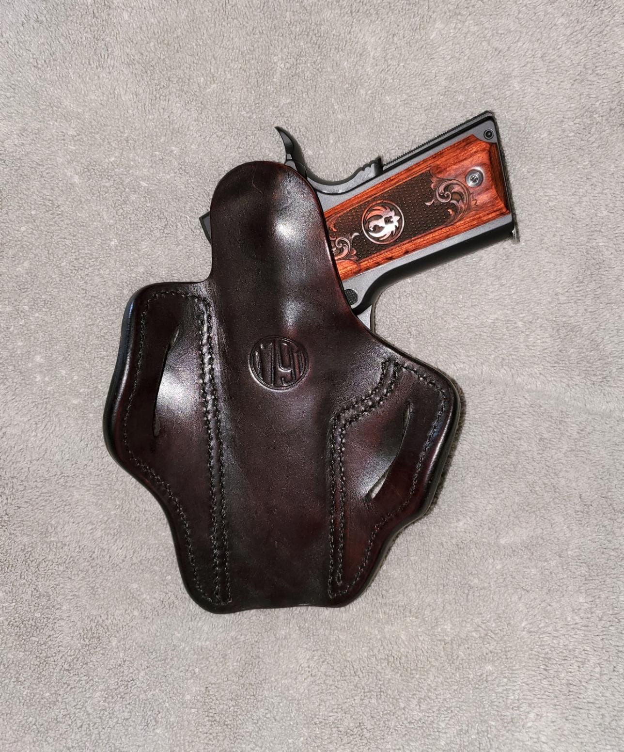 1791 Gunleather 1911 Holster, Fits 1911 Models with 4