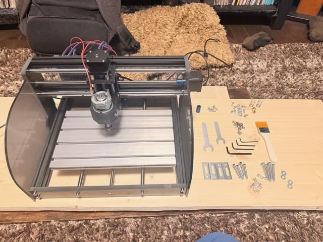 RATTMMOTOR 3 Axis Hobby CNC Router Machine GRBL Control customer photo 2