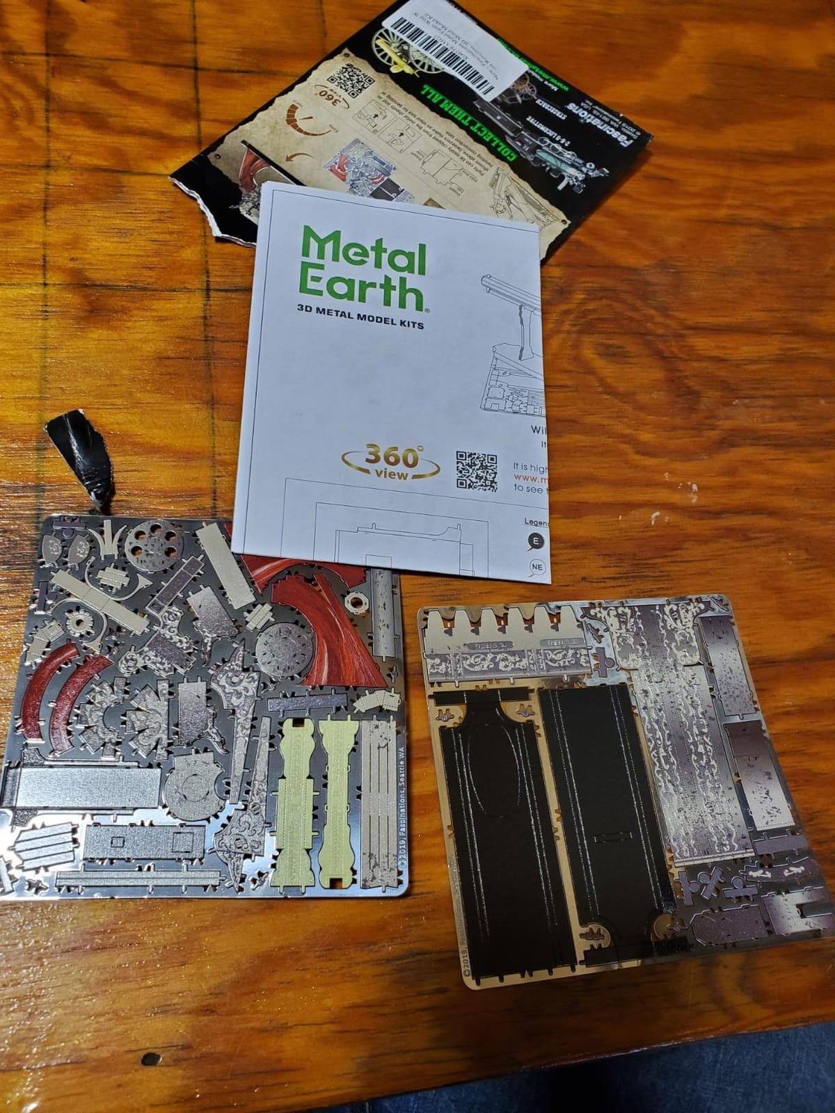 Metal Earth Fascinations Wild West Revolver 3D Metal Model Kit customer photo 2