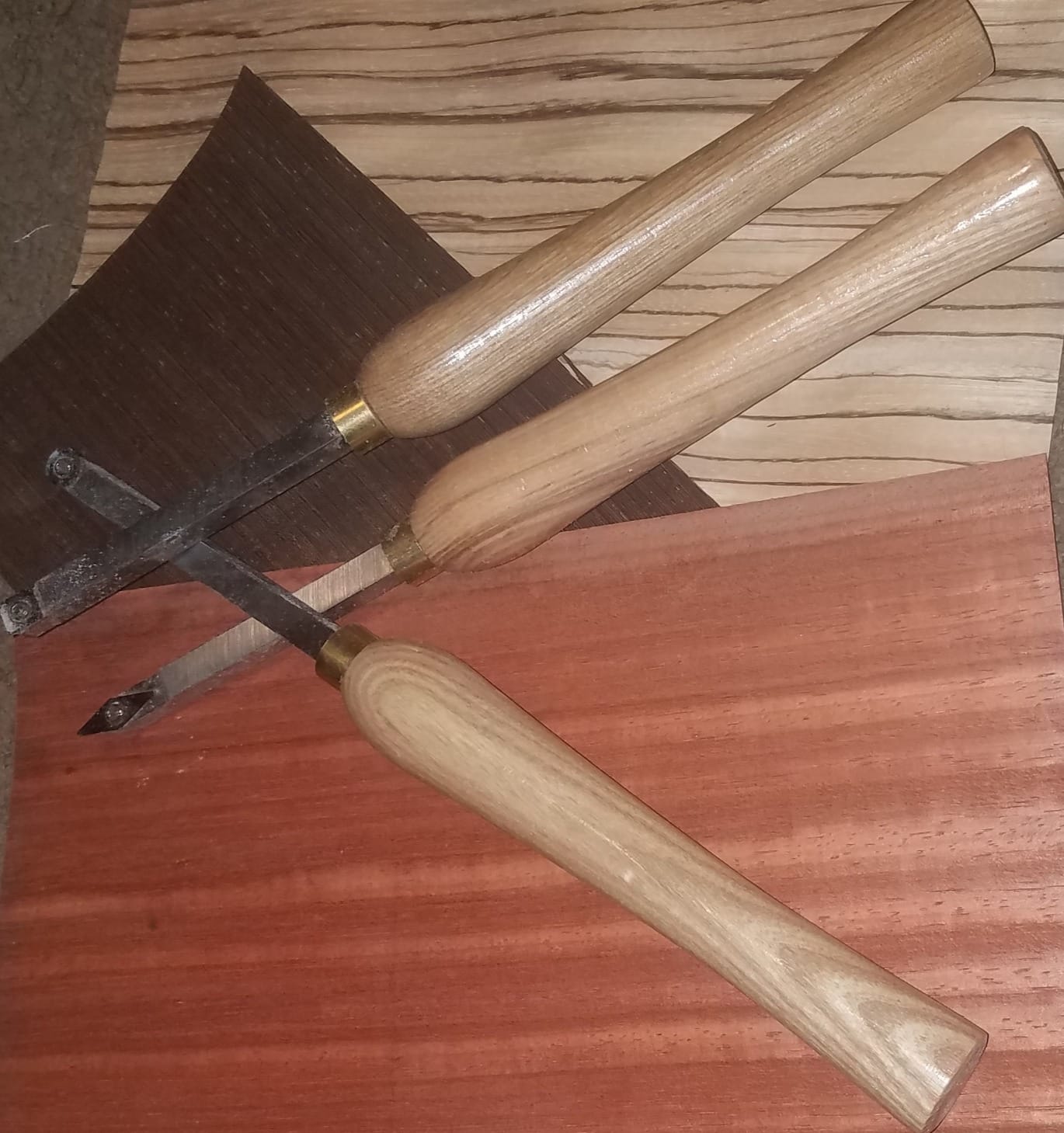 Carbide Woodturning Tool Mini Size (3 Piece Set) Includes Diamond, Round and Square Turning Tools With Comfort Grip Handles Perfect For Small to Mid-Size Projects customer photo 2