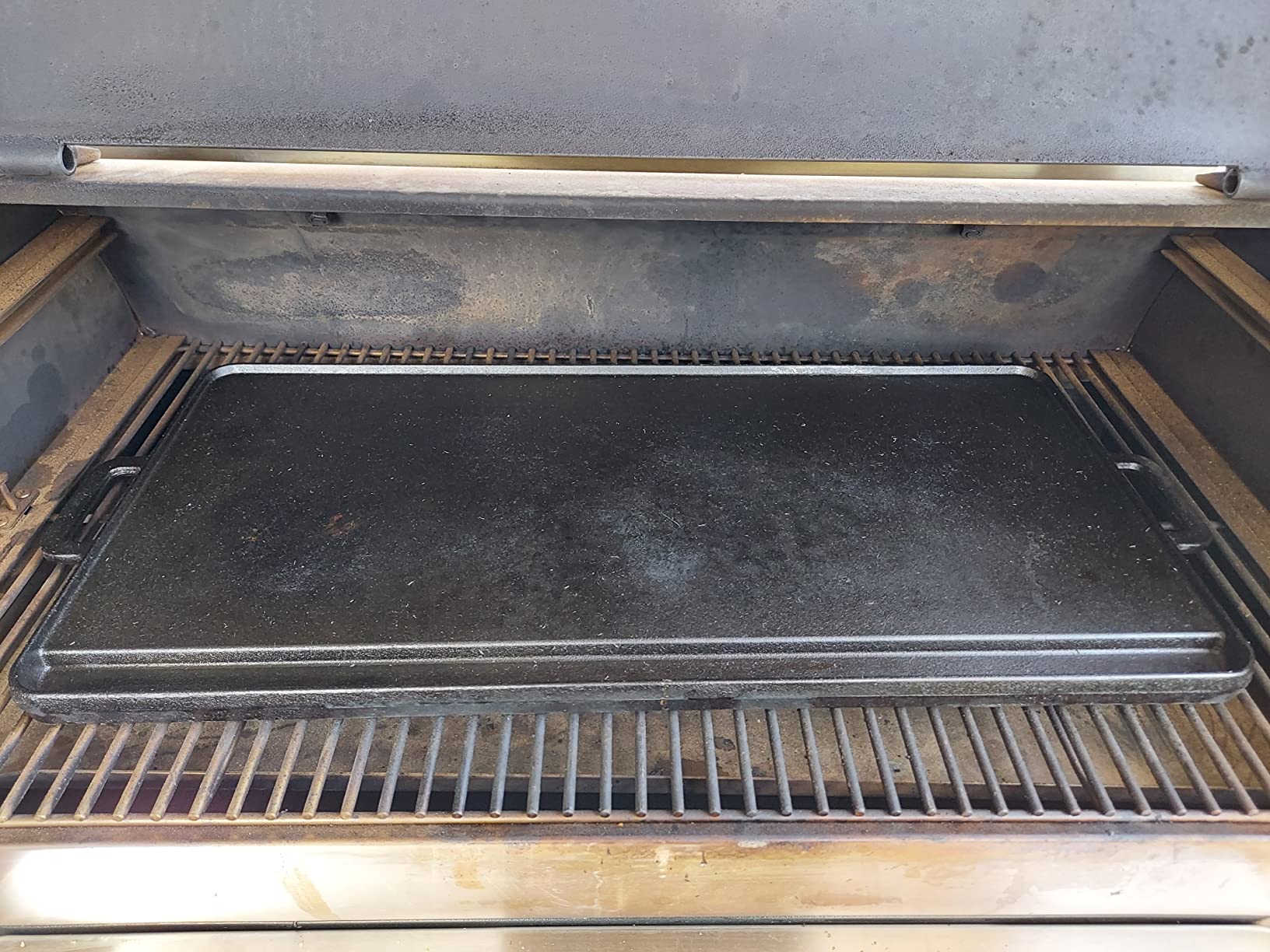 Pit Boss 14”x28” Cast Iron Griddle - 68008 customer photo 1