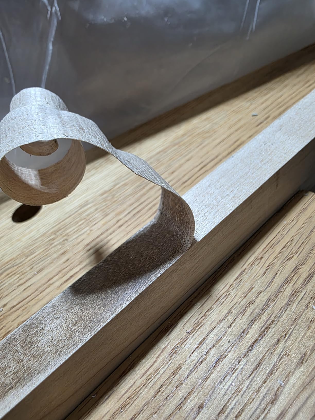 Amazon Basics No.4 Adjustable Precision Smoothing Bench Hand Plane with 2-Inch Blade and Wooden Handles for Woodworking, Brown customer photo 2