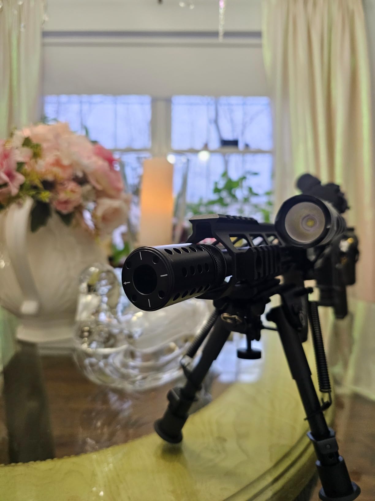 CVLIFE 6-9 Inches Bipod with Adapter for M-Rail customer photo 2