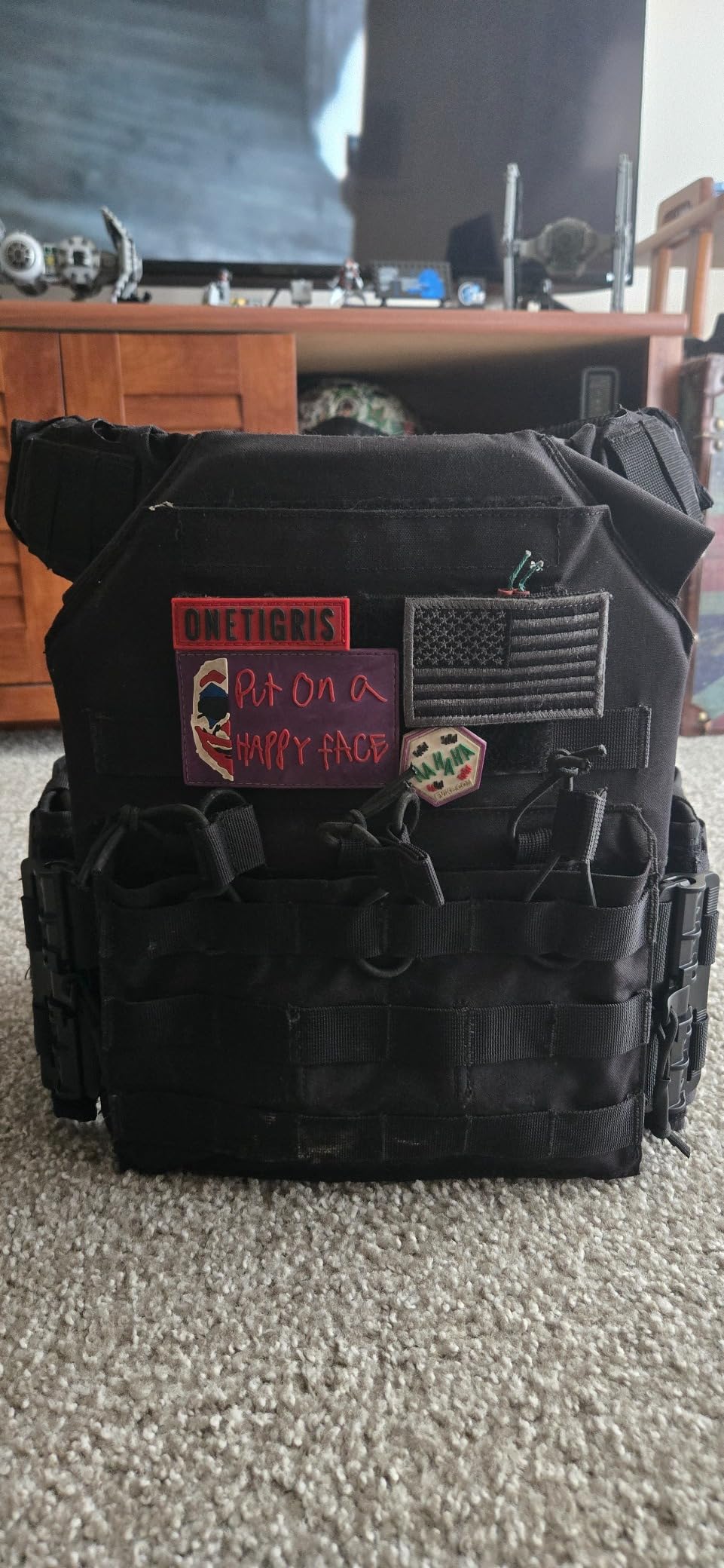 ONETIGRIS DOOM Airsoft Tactical Vest, Adjustable MOLLE Combat Vest for Men customer photo 2