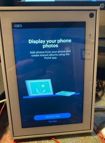 Facebook Portal Mini - Smart Video Calling 8” Touch Screen Display with Alexa - Black customer photo 2
