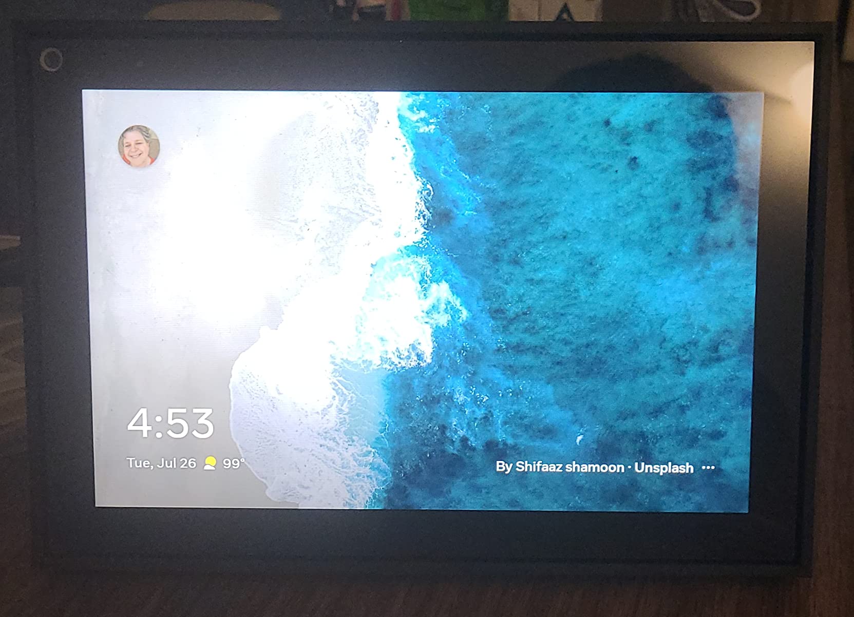 Meta Portal - Smart Video Calling for the Home with 10” Touch Screen Display - Black customer photo 2