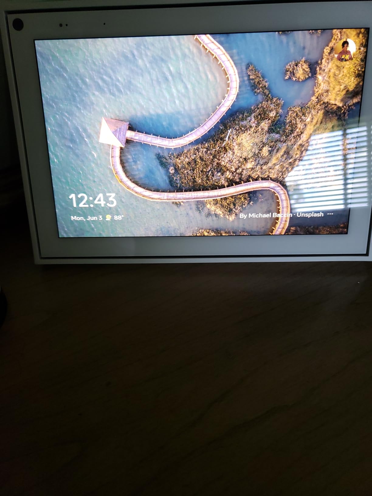 Meta Portal - Smart Video Calling for the Home with 10” Touch Screen Display - White customer photo 1