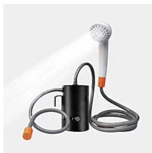 Portable Outdoor Shower, 2 Flow Mode, 4400mAh Battery Powered Shower Pump for Hiking/Backpacking, Travel, Beach, Pet, Flowering, IPX7 Waterproof &USB Rechargeable Camping Shower with 3 LED Lights… customer photo 2
