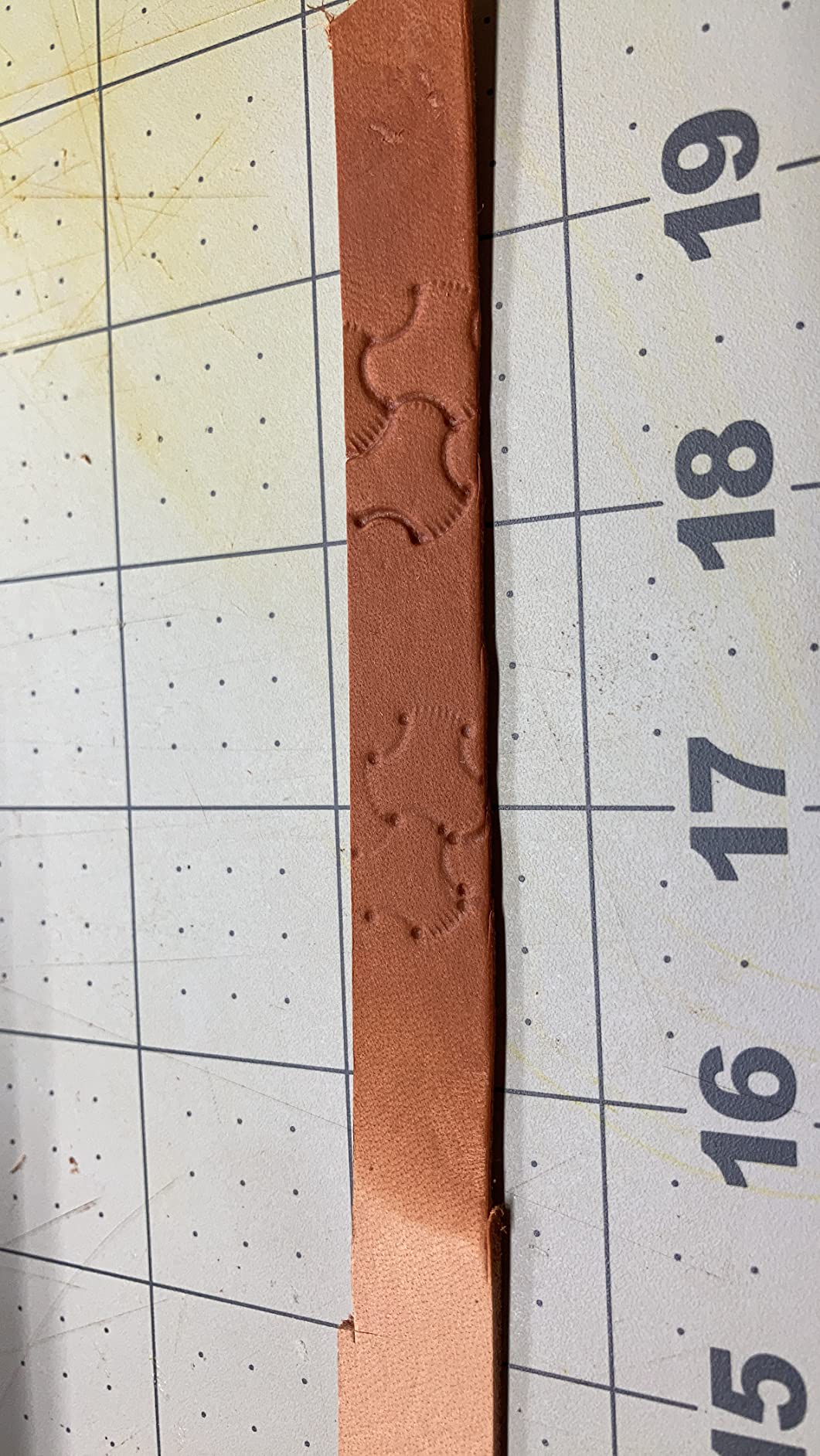 Jupean 6 Pcs Leather Stamps Leather Stamping Tools Leather Stamping Kit | Leather Stamp Set Leather Tooling Stamps Leather Stamps for Leather Working Stamp Punch Set Carving Handmade Art Tools customer photo 2