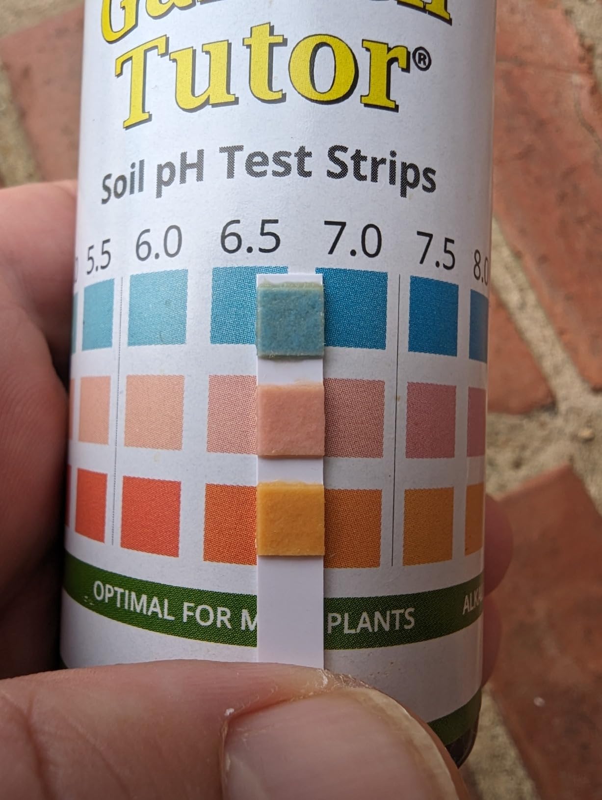 Garden Tutor Soil pH Test Kit – 100 Strips with AI-Powered Web Reader – Accurate Testing for Lawn, Garden & Compost – pH 3.5–9 customer photo 2