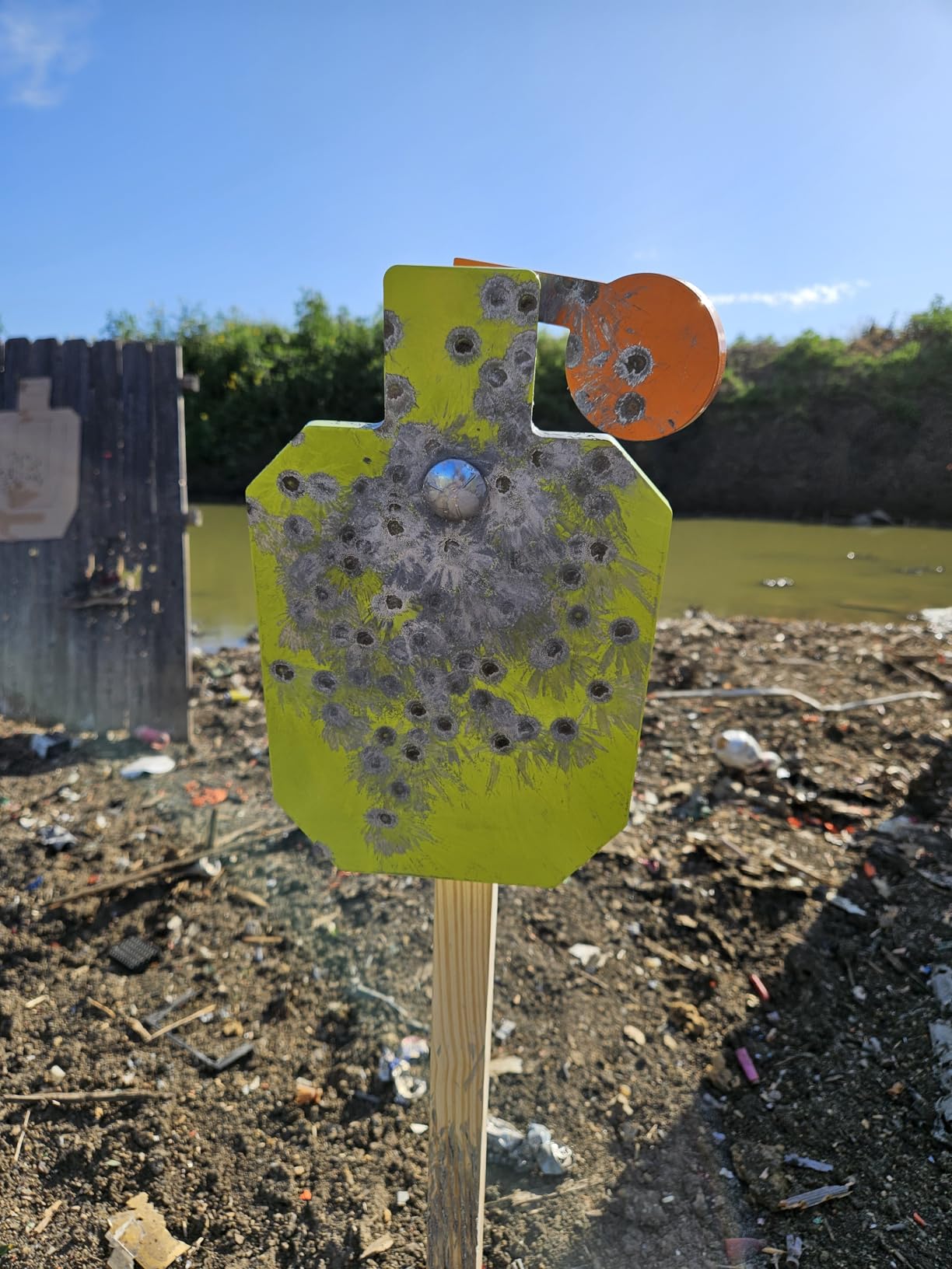 Highwild AR500 Steel Hostage Reactive IDPA Shooting Target 3/8