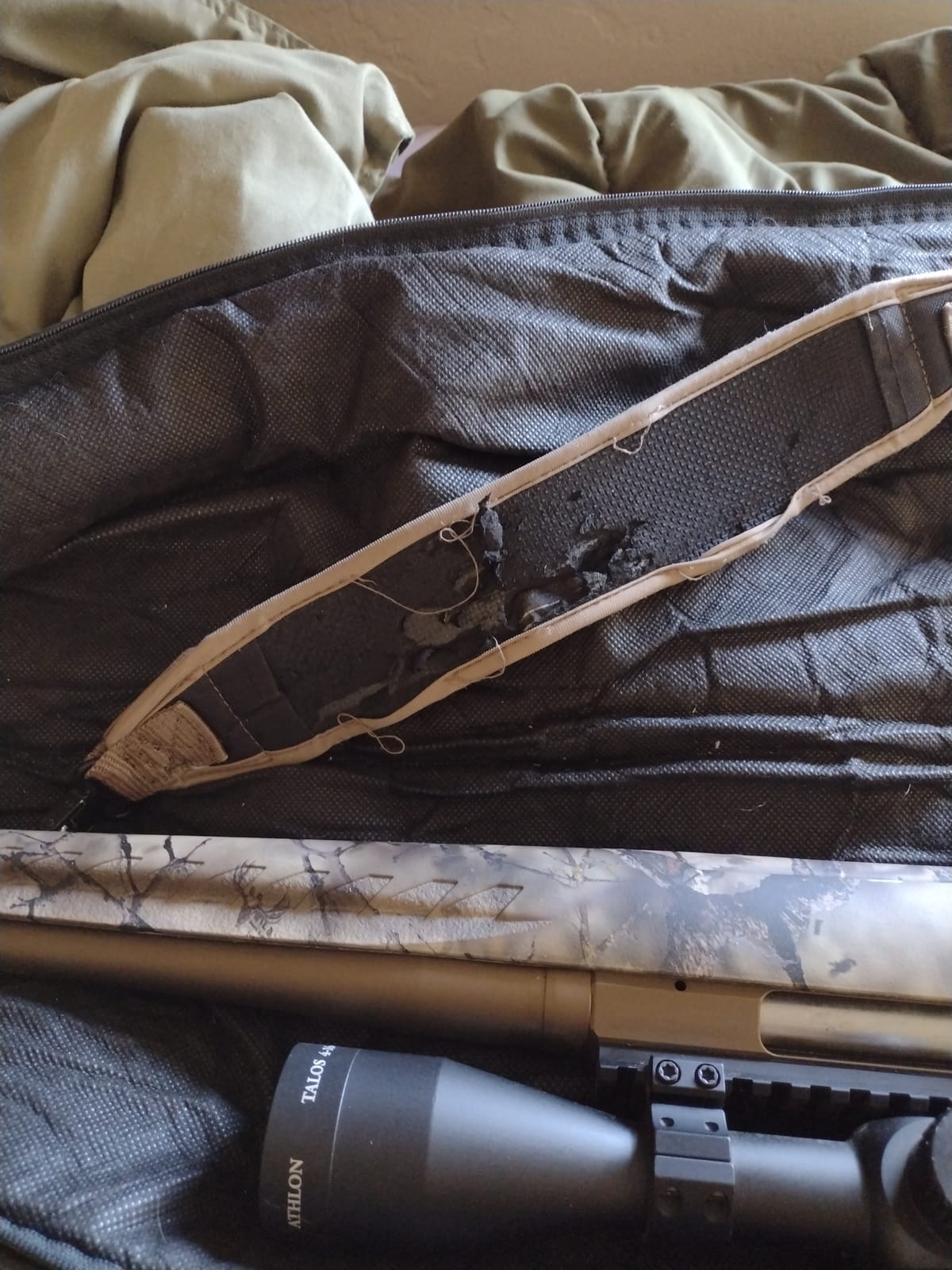 EZshoot Two Point Sling Shotgun Sling with Swivels, Rifle Sling Wide Pad customer photo 2
