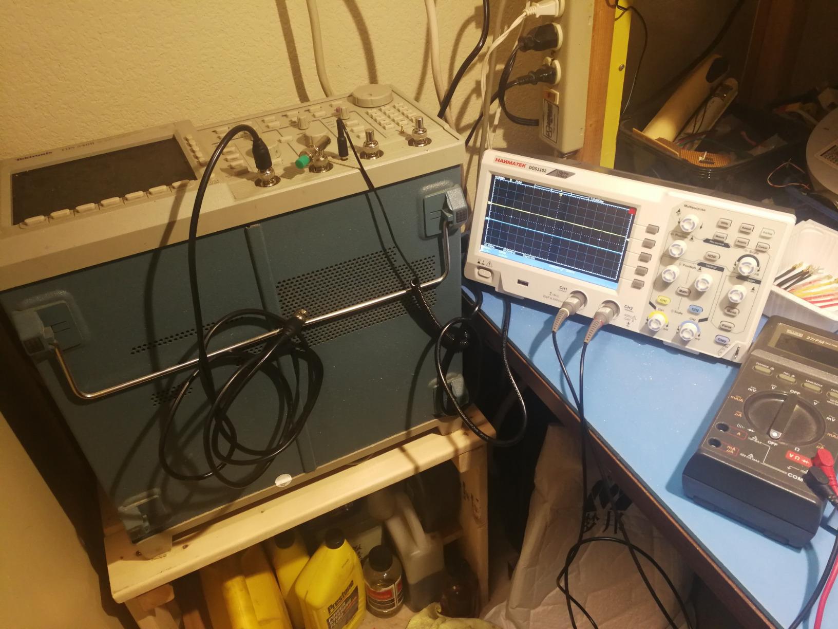 HANMATEK 110mhz Bandwidth DOS1102 Digital Oscilloscope with 2 Channels and Screen 7 inch / 18 cm, TFT-LCD Display, Portable Professional Oscilloscope Kit with 500 MS/s *2 Sampling Rate customer photo 2
