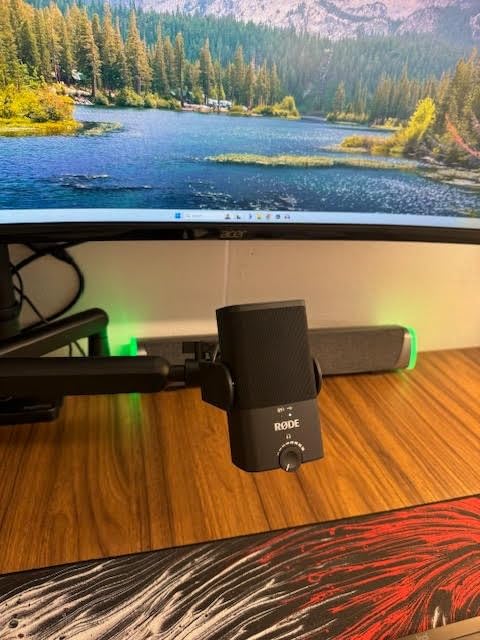 RØDE NT-USB Mini Studio-Quality USB Condenser Microphone customer photo 2