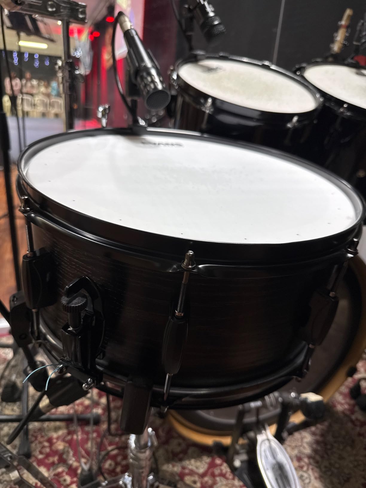 Tama Woodworks Snare Drum - 6.5 x 14-inch - Black Oak Wrap customer photo 1