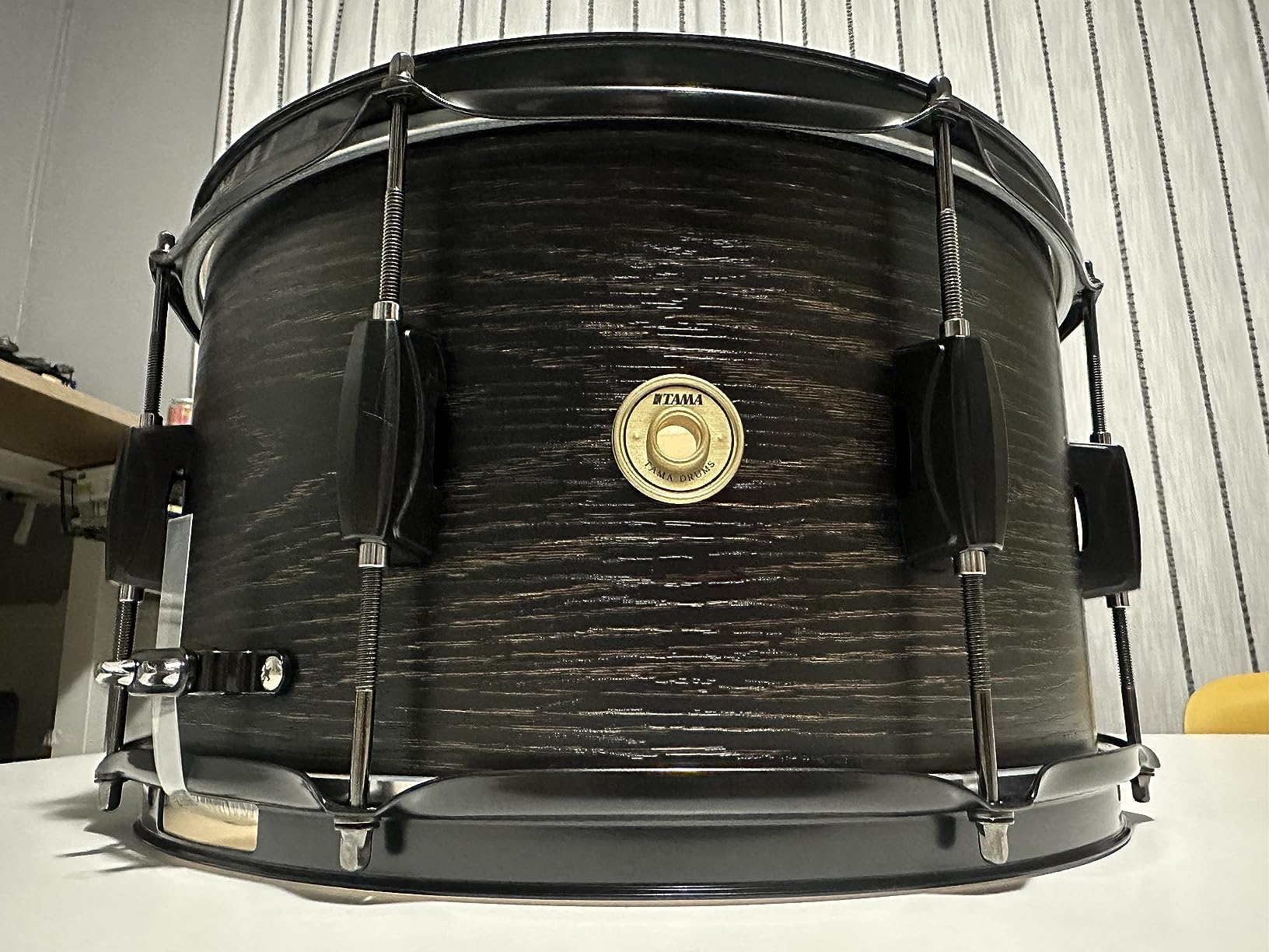 Tama Woodworks Snare Drum - 6.5 x 14-inch - Black Oak Wrap customer photo 2