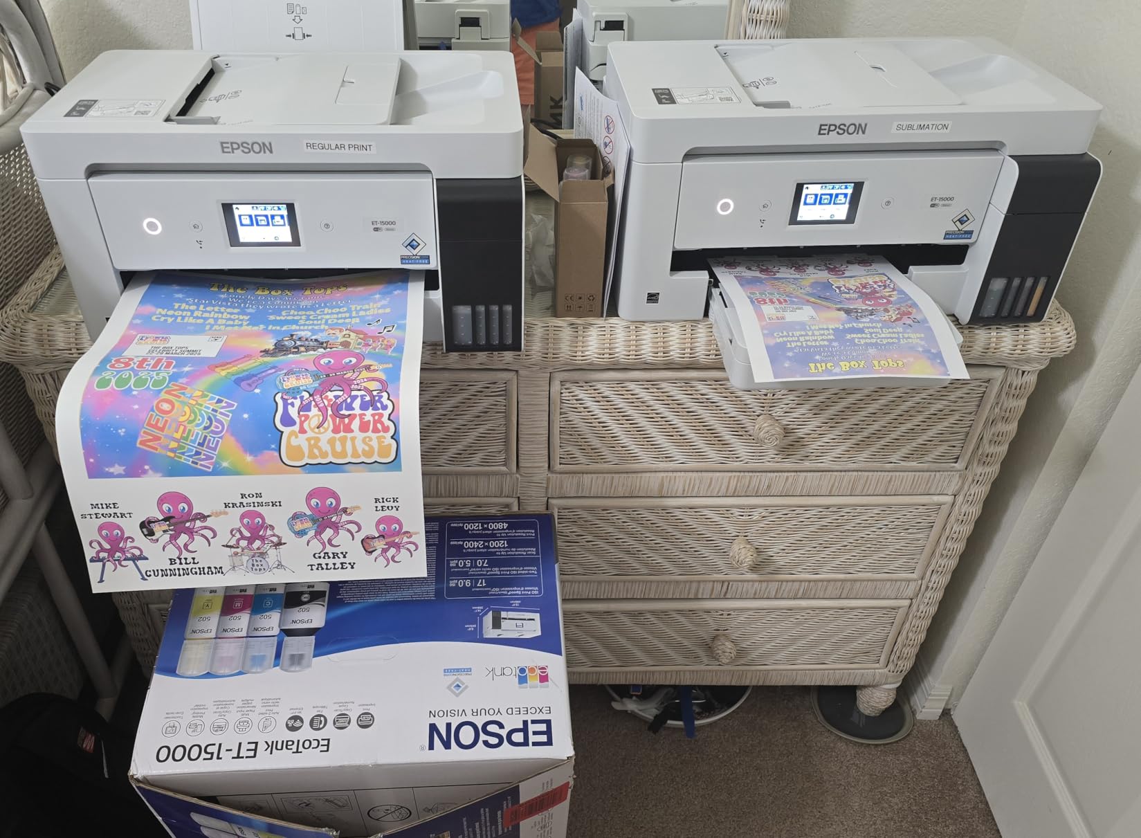 Epson EcoTank ET-15000 Wireless All-in-One Wide-Format Supertank Printer customer photo 2