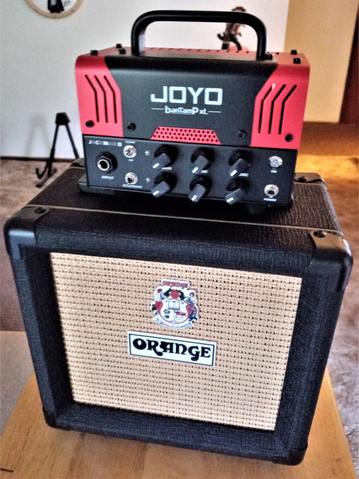 JOYO Jackman II BanTamp XL Series Mini Amp Head 20W Hybrid Tube 2-Channel Guitar Amplifier with Bluetooth (No Sound, Need Extra Speaker) customer photo 2