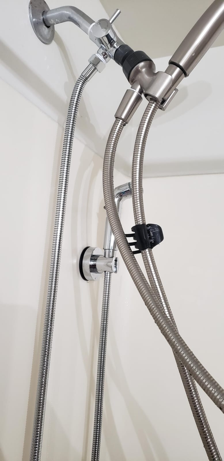 G-Promise 2 Mode Dog Shower Attachment with Extra Long Hose Adhesive Mount customer photo 1