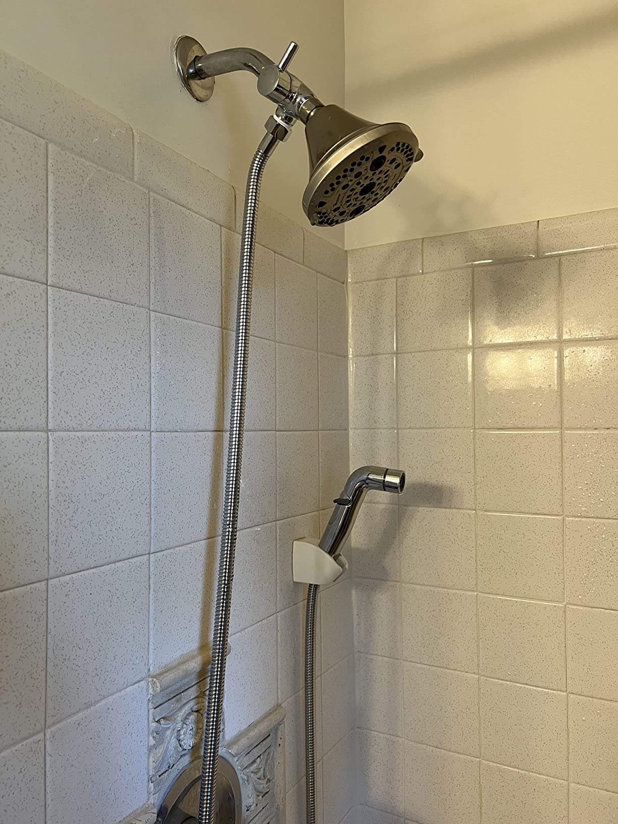G-Promise 2 Mode Dog Shower Attachment with Extra Long Hose Adhesive Mount customer photo 2