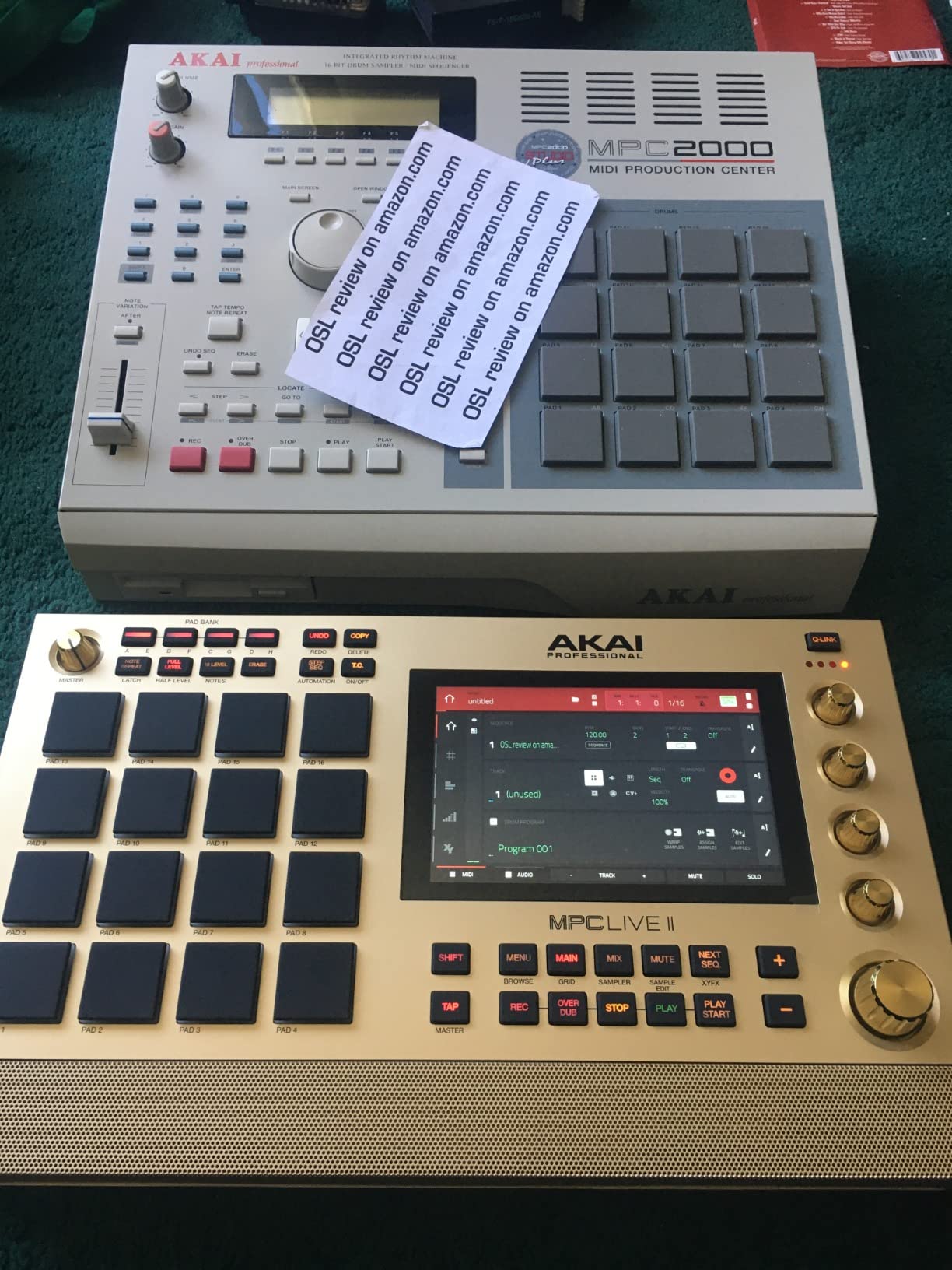 Akai Professional MPC Live II - Battery Powered Drum Machine, Sampler and Beat Maker With Speakers, Drum Pads, Synth Engines, Touch Display, and Native Instruments Integration customer photo 1
