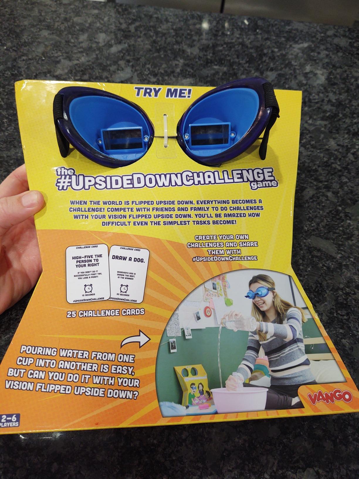 The Original Upside Down Challenge Game - Standard Edition, Ages 8+ customer photo 1