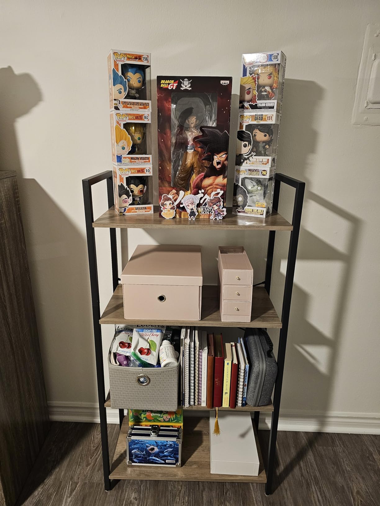 VASAGLE 5-Tier Bookshelf, Bookcase with Shelves, Storage Shelf, Living Room customer photo 1