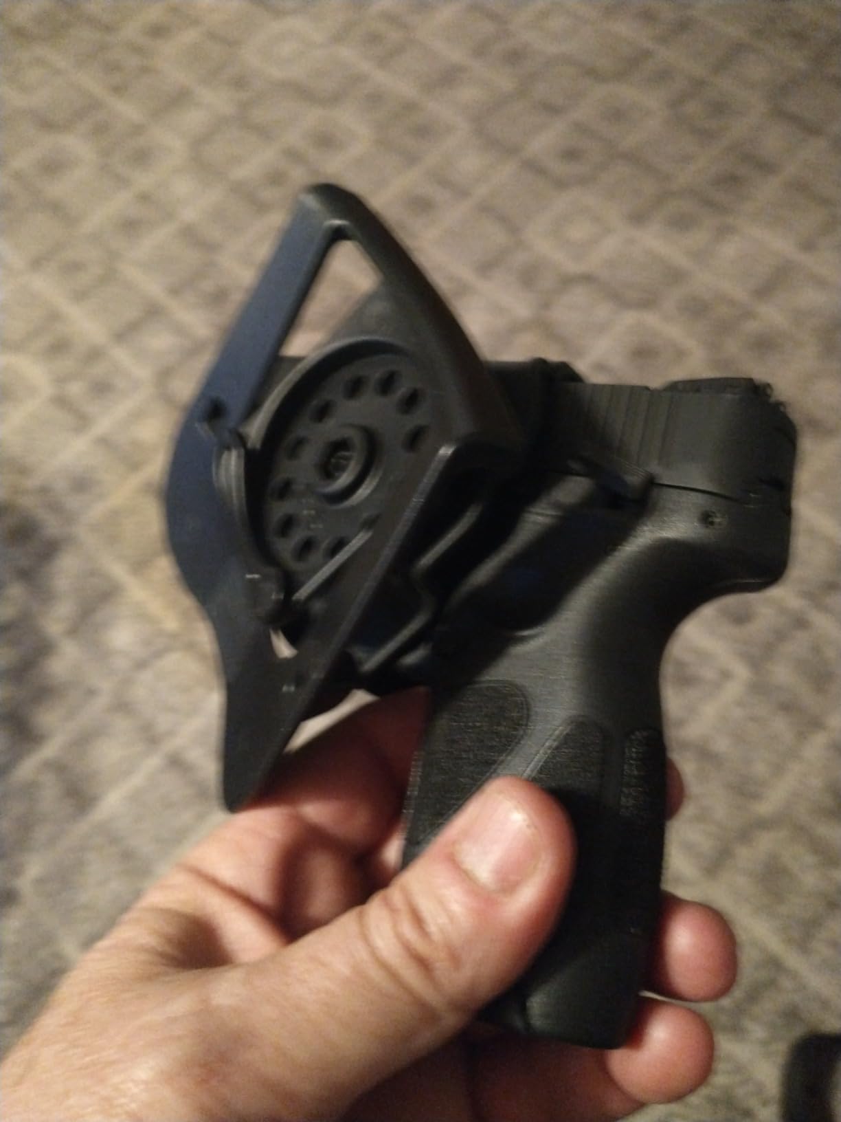 Taurus G2C Holster, Taurus G3C Holster, 9mm/.40 Cal OWB, Level II Paddle customer photo 1