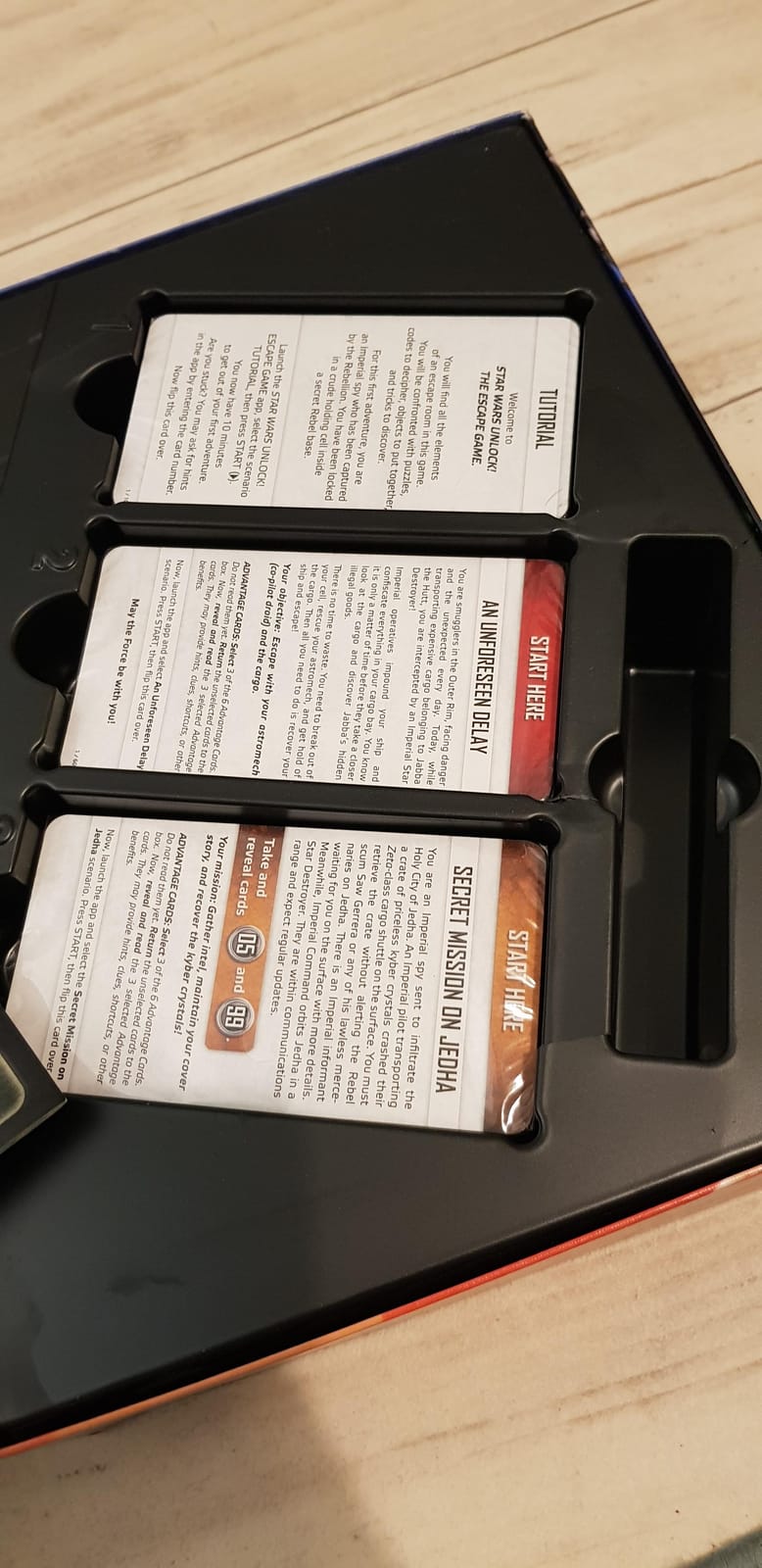 Asmodee Star Wars UNLOCK! The Escape Game - Embark on Epic Escape Room Adventures in a Galaxy Far, Far Away, Cooperative Game for Kids & Adults, Ages 10+, 1-6 Players, 1 Hour Playtime customer photo 1
