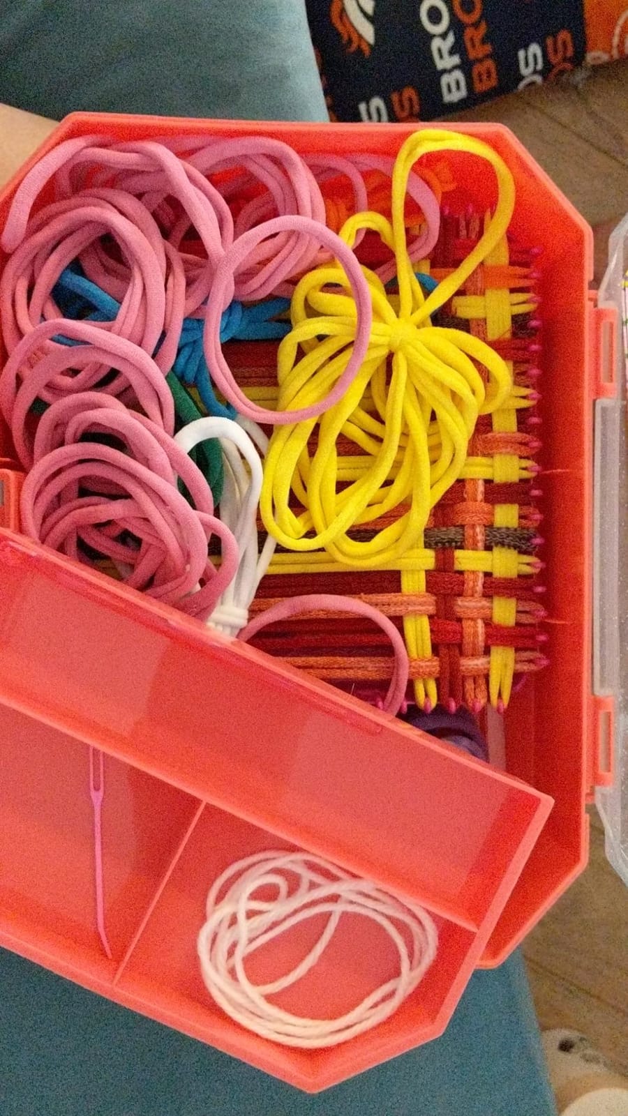PREBOX Weaving Loom Kit Toys for Kids and Adults, Potholder Loops Crafts for Girls Ages 6 7 8 9 10 11 12, 7
