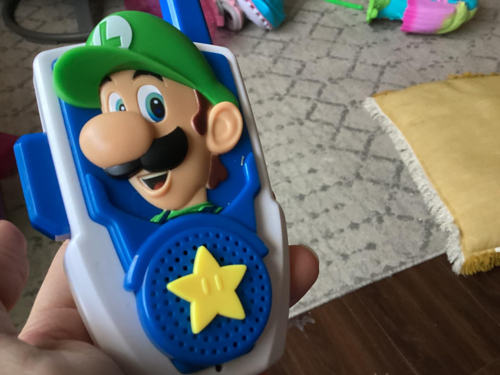 eKids Super Mario Walkie Talkies for Kids, Indoor and Outdoor Toys customer photo 1