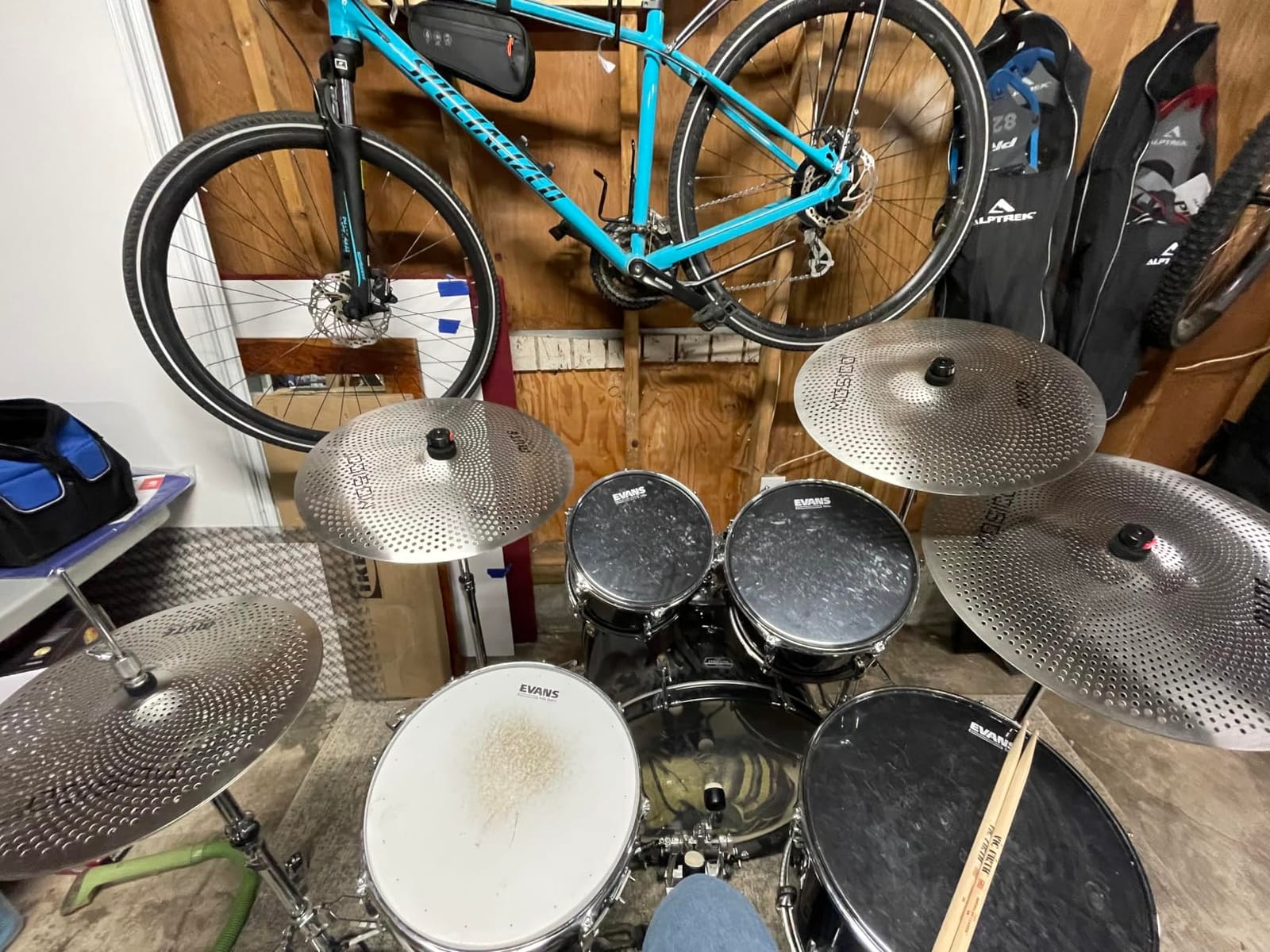 Low Volume Cymbal Pack Mute Set 14'Hihats+16