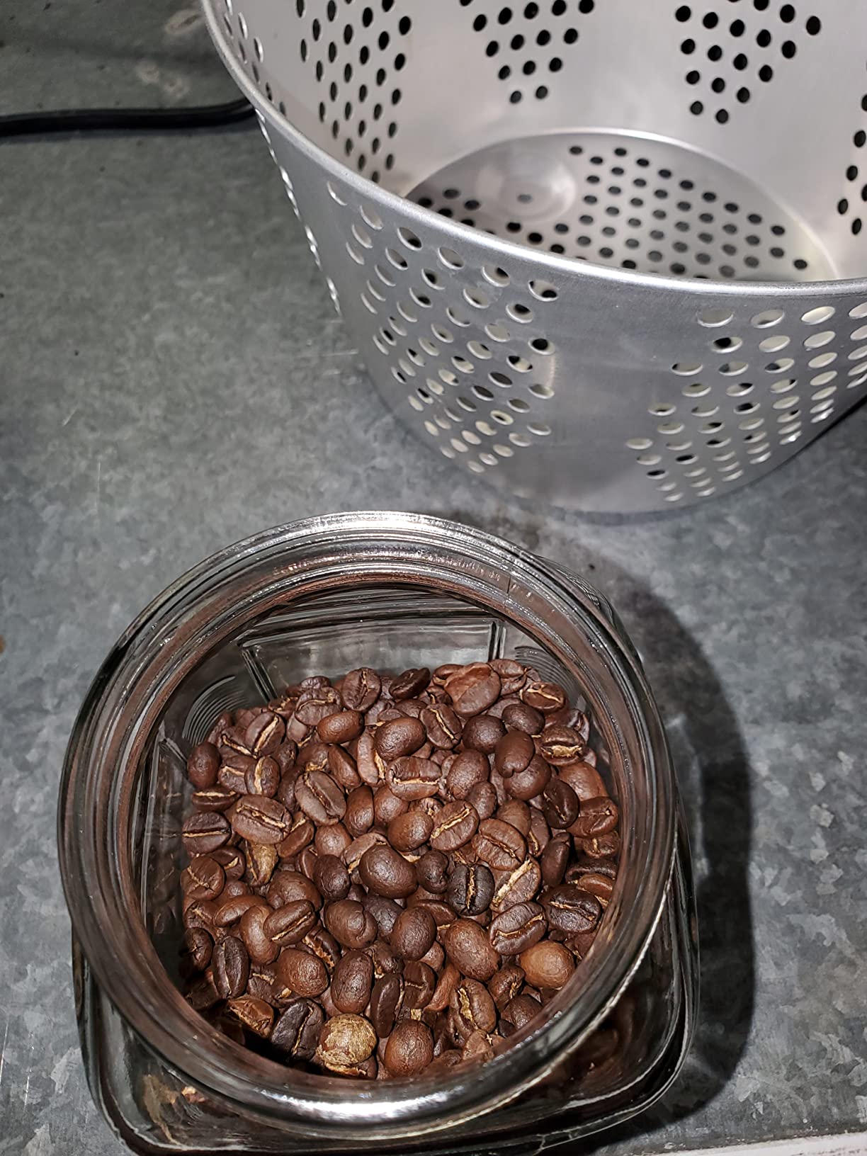 Coffee Roaster Machine for Home Use, 110V Coffee Bean Roaster with Timer customer photo 2