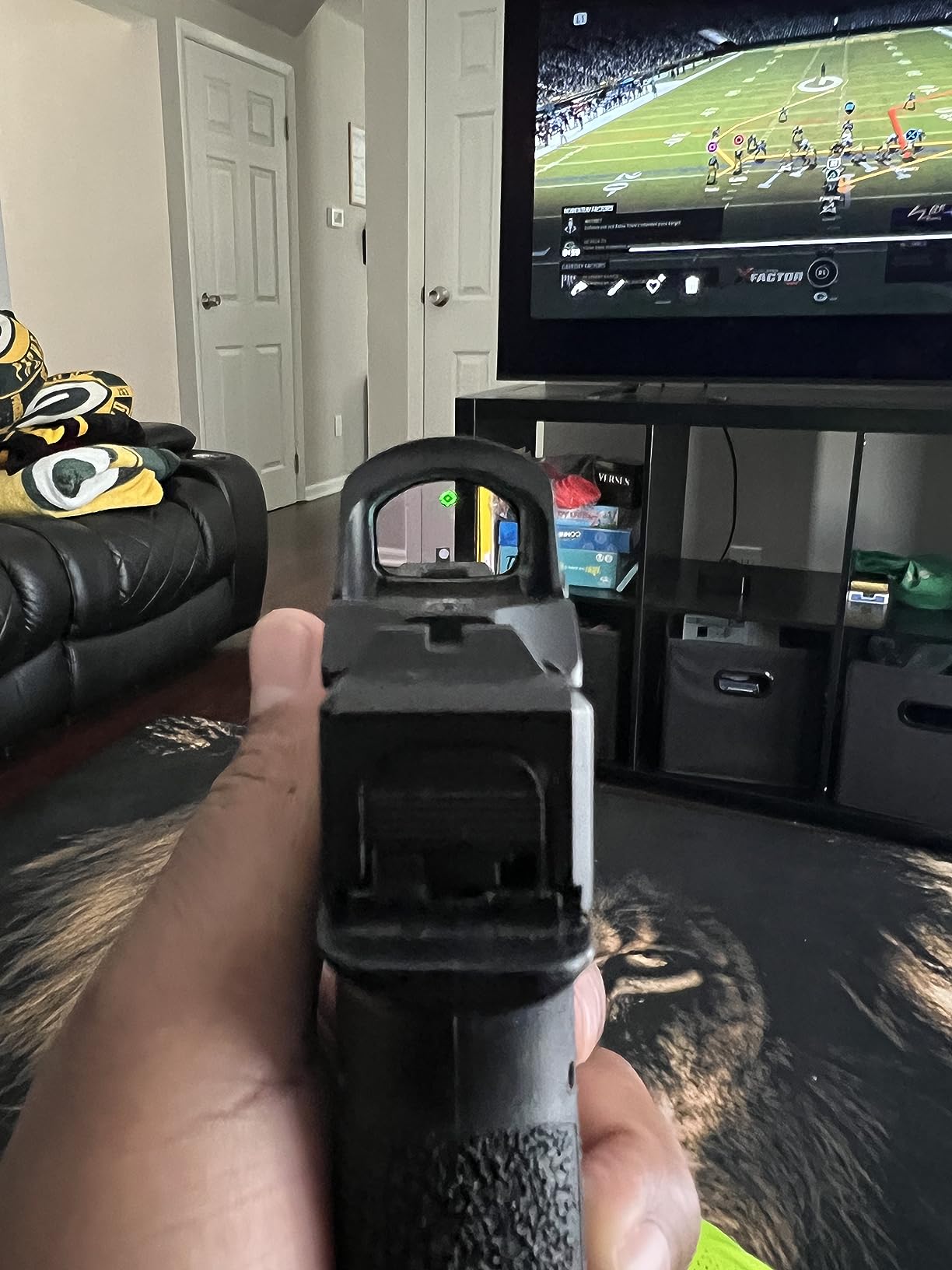HOLOSUN 407C/507C-X2 Series, 2 MOA Dot, 32 MOA Circle Dot Options, 7075 Aluminum, Open, Solar, Shake Awake, RMR Footprint (Red or Green Reticle) (Black, Burnt Bronze) customer photo 1