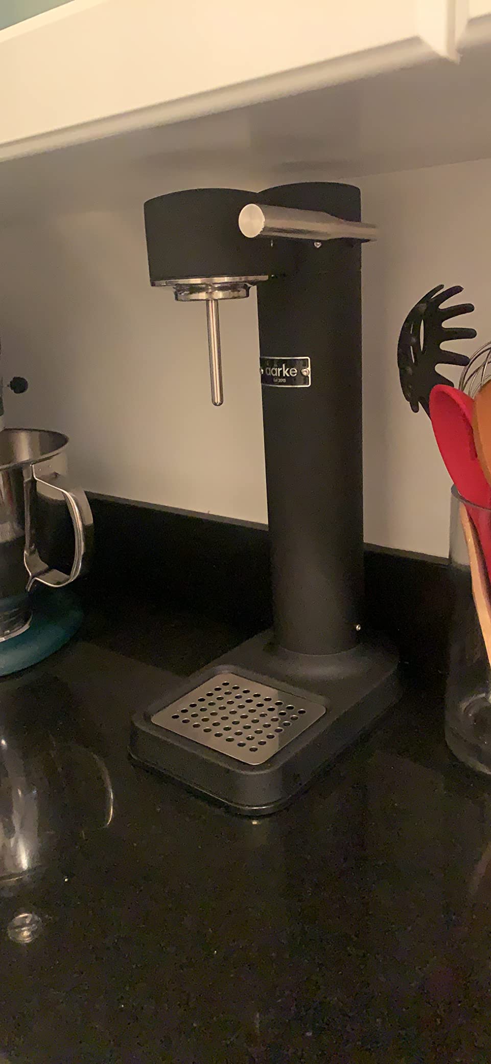 Aarke Carbonator 3 - Premium Sparkling Water Maker, Stainless Steel | Stainless Steel, Cordless Soda Maker for Home, Carbonated Water Machine, BPA-free PET Bottle Included customer photo 1