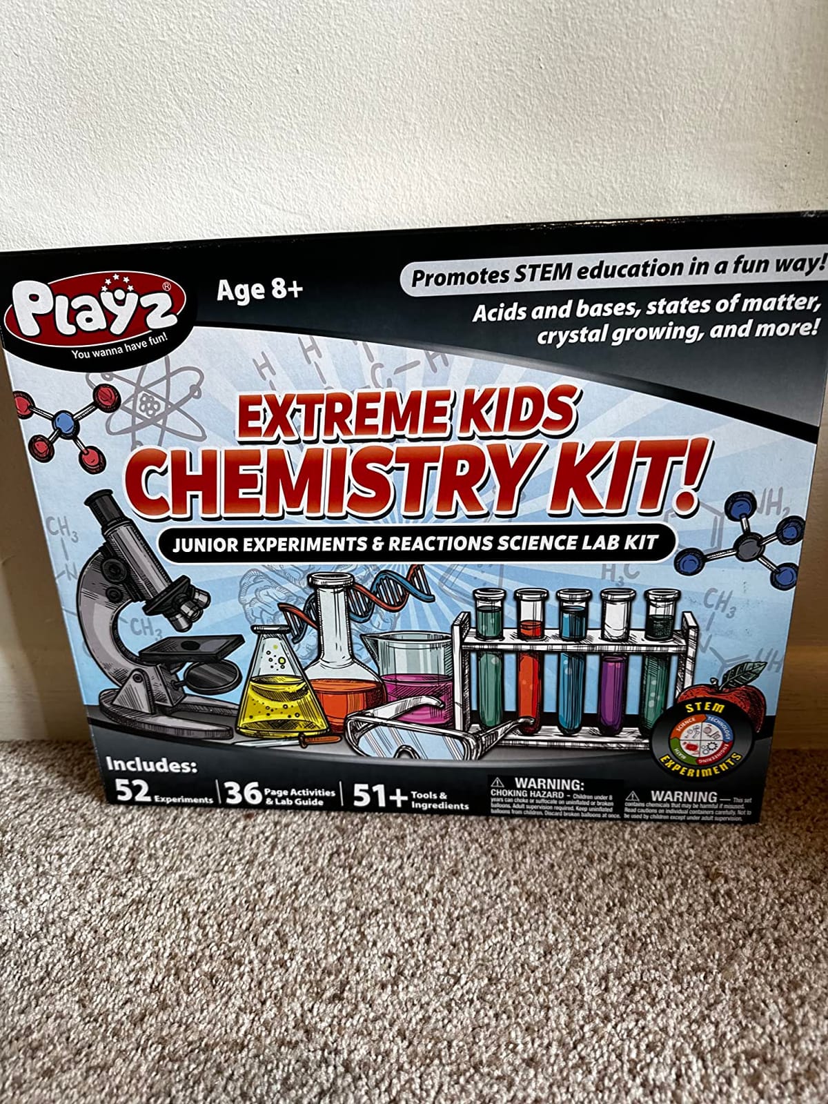 Playz Extreme Chemistry Educational Science Kits for Kids Age 8-12 customer photo 2