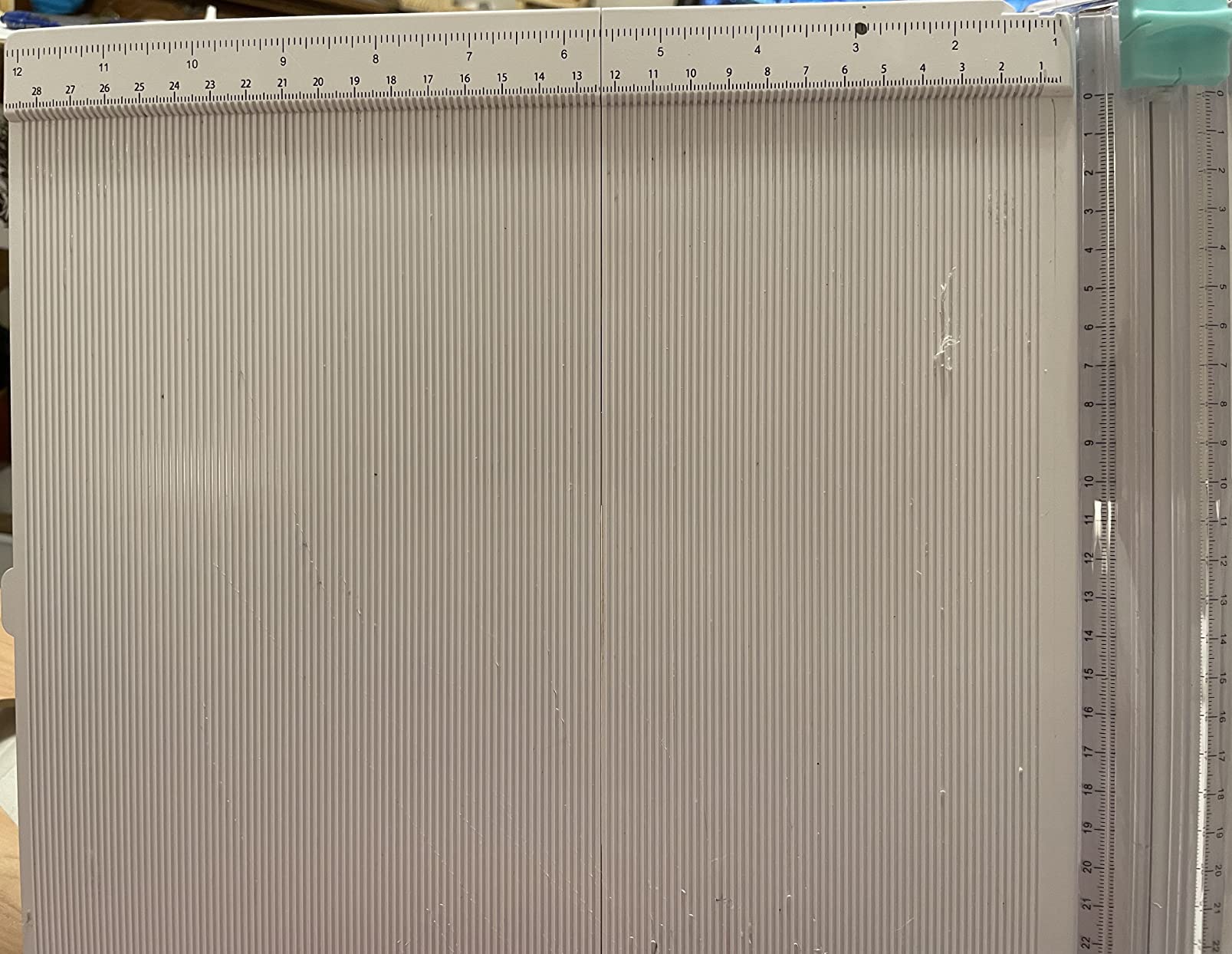 Ecraft Paper trimmer Scoring Board: 12 x12 inch craft paper cutter - folding & Scorer for cover of book & Gift box and Photo etc customer photo 1