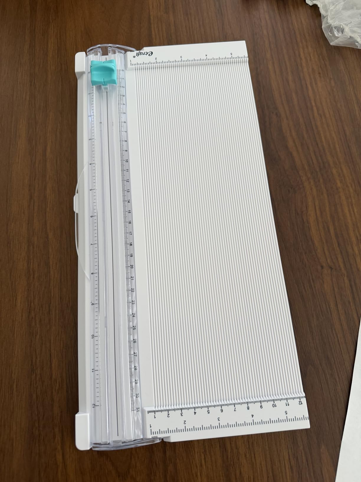 Ecraft Paper trimmer Scoring Board: 12 x12 inch craft paper cutter - folding & Scorer for cover of book & Gift box and Photo etc customer photo 2