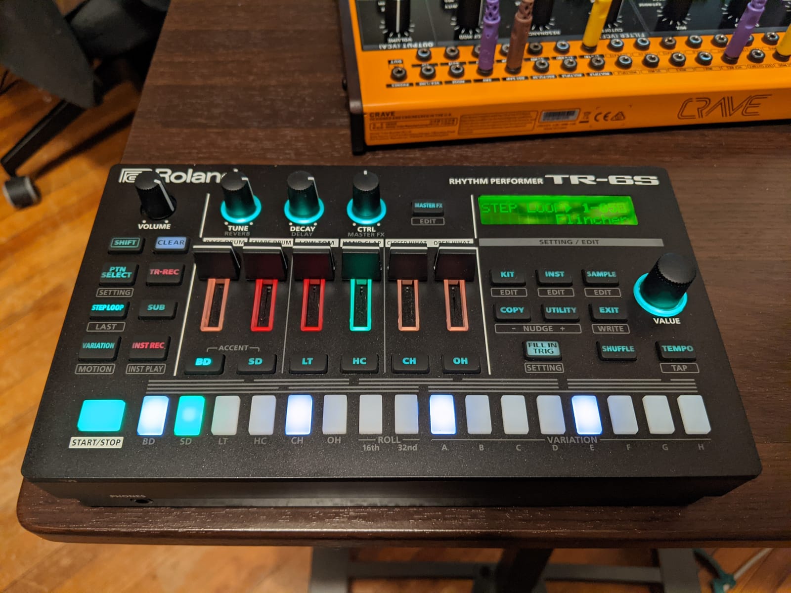 Roland TR-6S Rhythm Performer | Compact Drum Machine with Six Tracks of Authentic TR Sounds including TR-808, CR-78 & More | Large Preset Sample Library | Editable FM Sound Engine | Advanced Sequencer customer photo 1