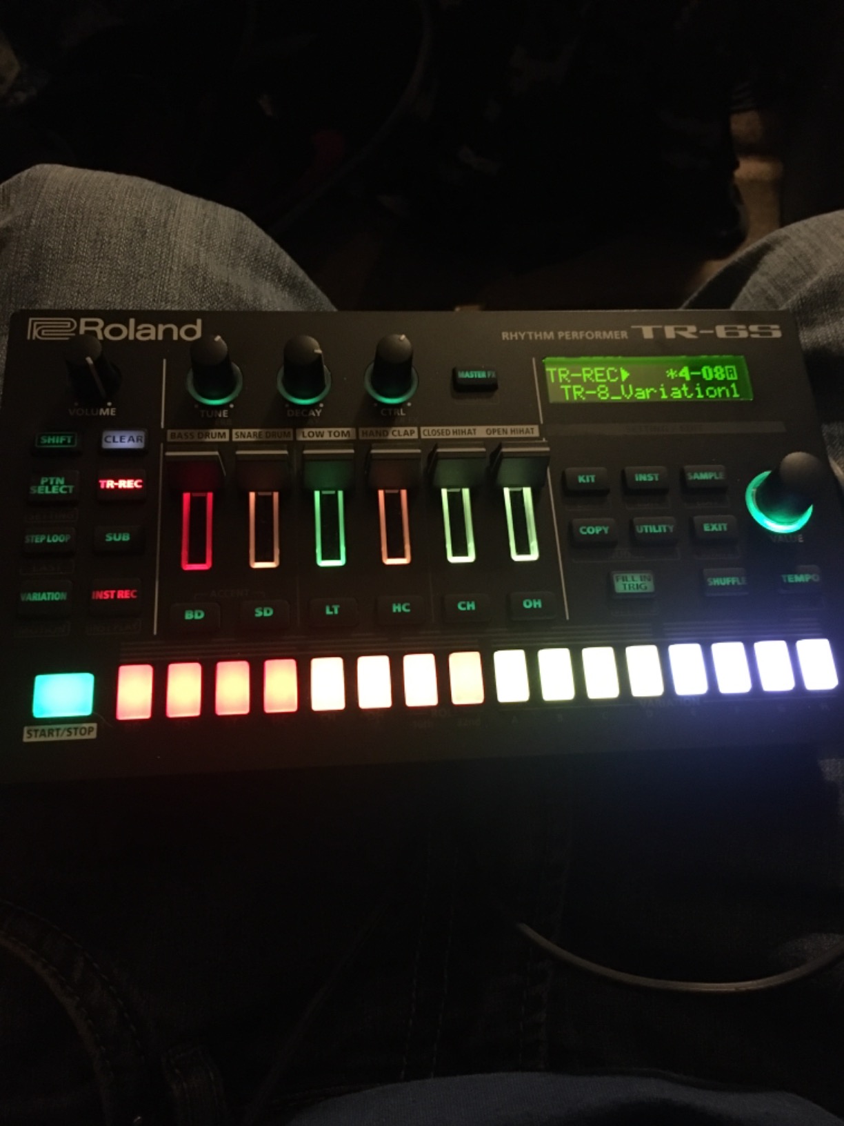 Roland TR-6S Rhythm Performer | Compact Drum Machine with Six Tracks of Authentic TR Sounds including TR-808, CR-78 & More | Large Preset Sample Library | Editable FM Sound Engine | Advanced Sequencer customer photo 2