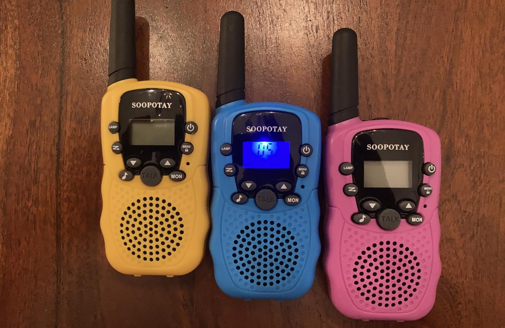 Rechargeable Walkie Talkies for Kids Games Gifts Toys for Girl Boy Age 4-12, 72H Playtime, 3 Miles Range Walkie Talkie for Outdoor Camping, Hiking, Birthday for 4 5 6 7 8 9 Year Old customer photo 2