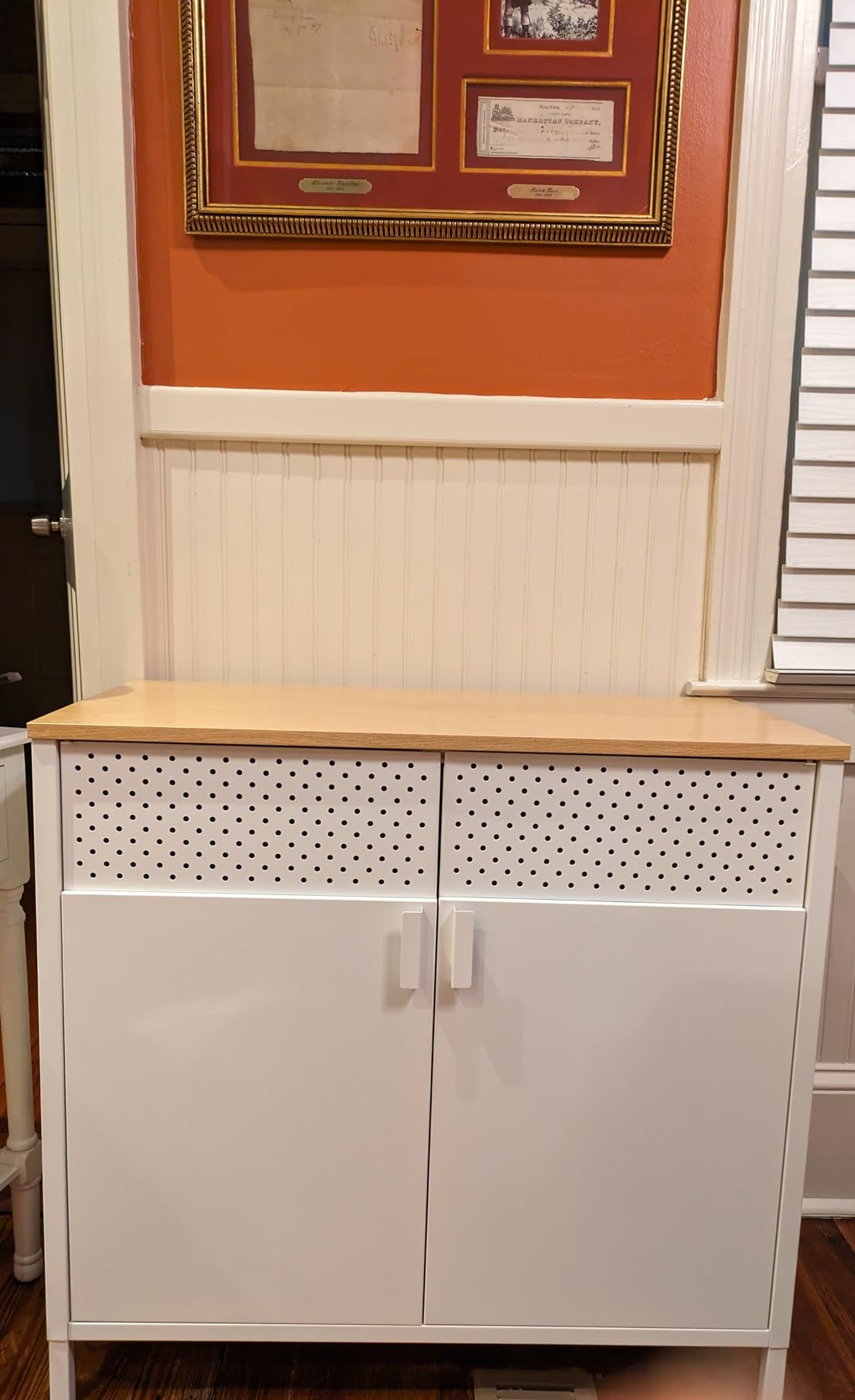 SONGMICS Storage Cabinet, Sideboard with Adjustable Shelves customer photo 1