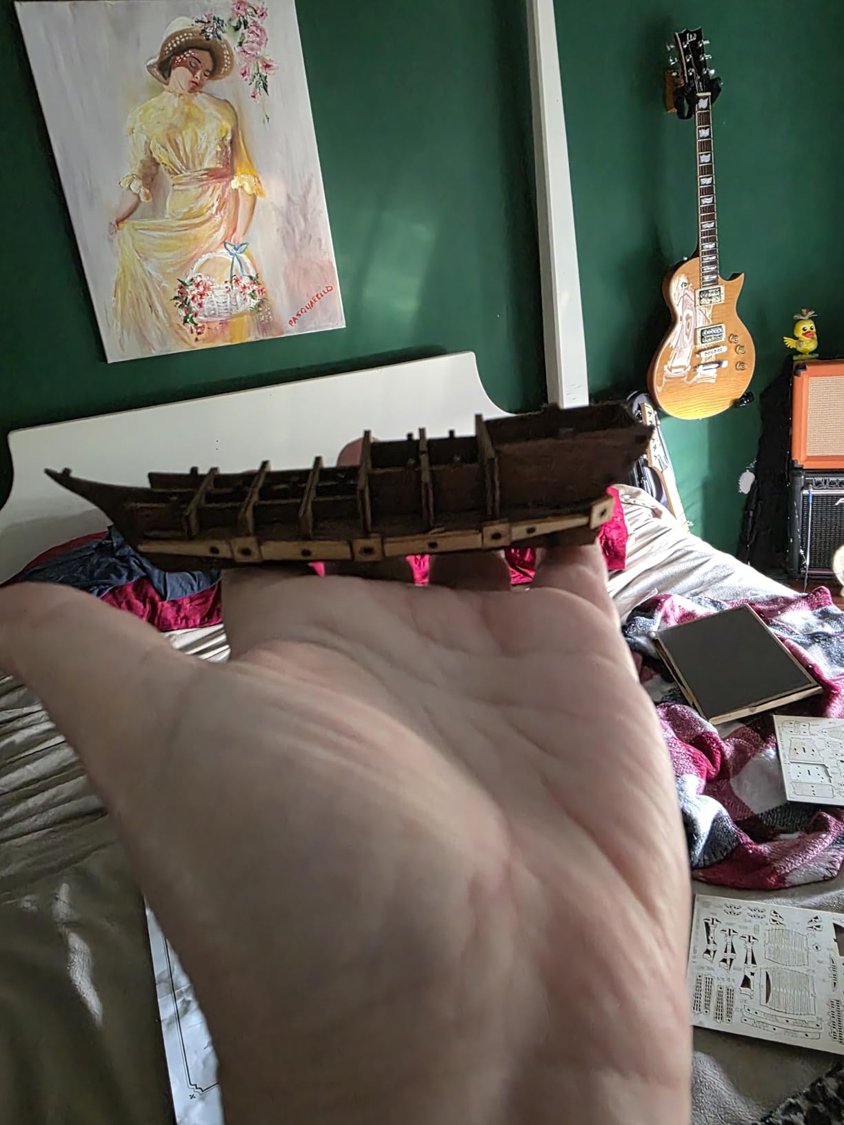 RoWood 3D Wooden Puzzle for Adults, Vintage Wooden Watercraft Model Sailboat Kit to Build, Best Gift Ideas Crafts Kit for Adults - Sailling Ship customer photo 2