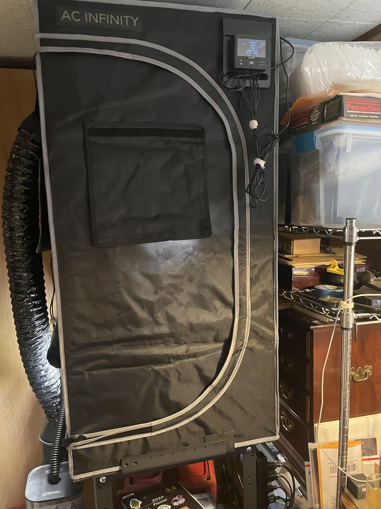 AC Infinity CLOUDLAB 844, Advance Grow Tent 4x4, Thickest 1